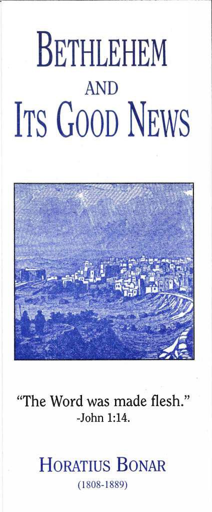 Cover of Bethlehem and Its Good News