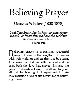Cover of Believing Prayer