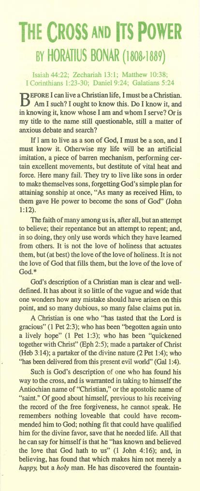 Cover of Cross and Its Power, The
