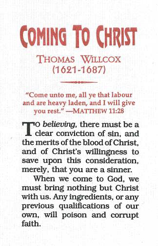 Cover of Coming to Christ