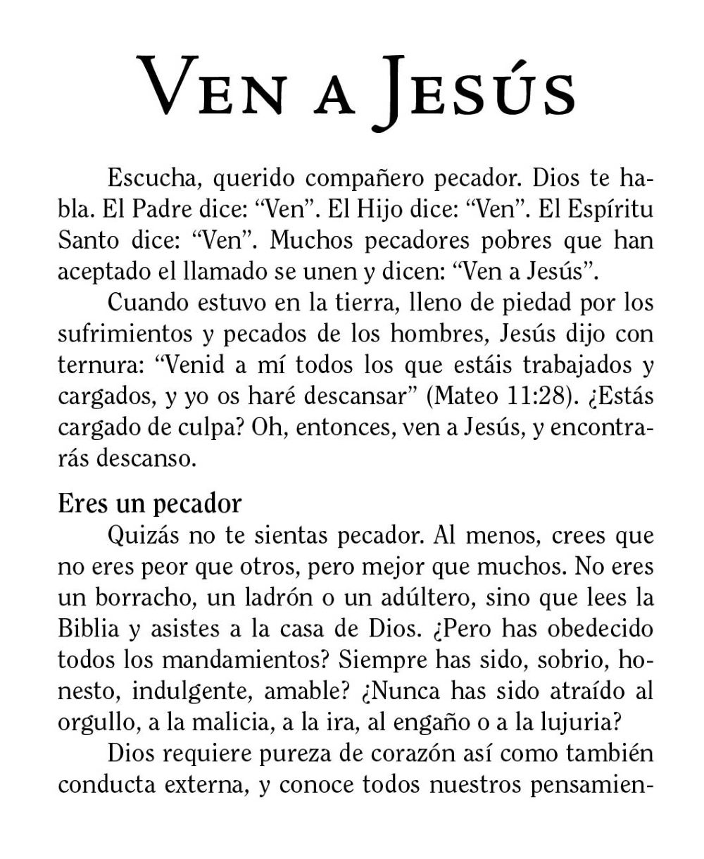 Cover of Ven a Jesús