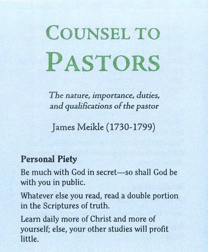 Cover of Counsel to Pastors