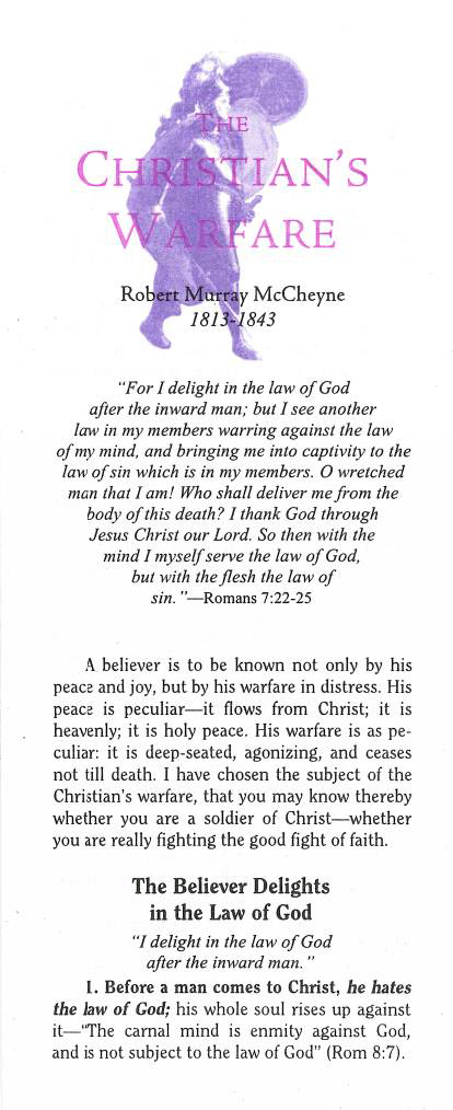 Cover of Christian's Warfare, The
