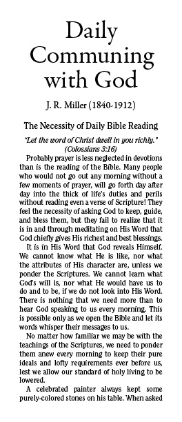 Cover of Daily Communing with God