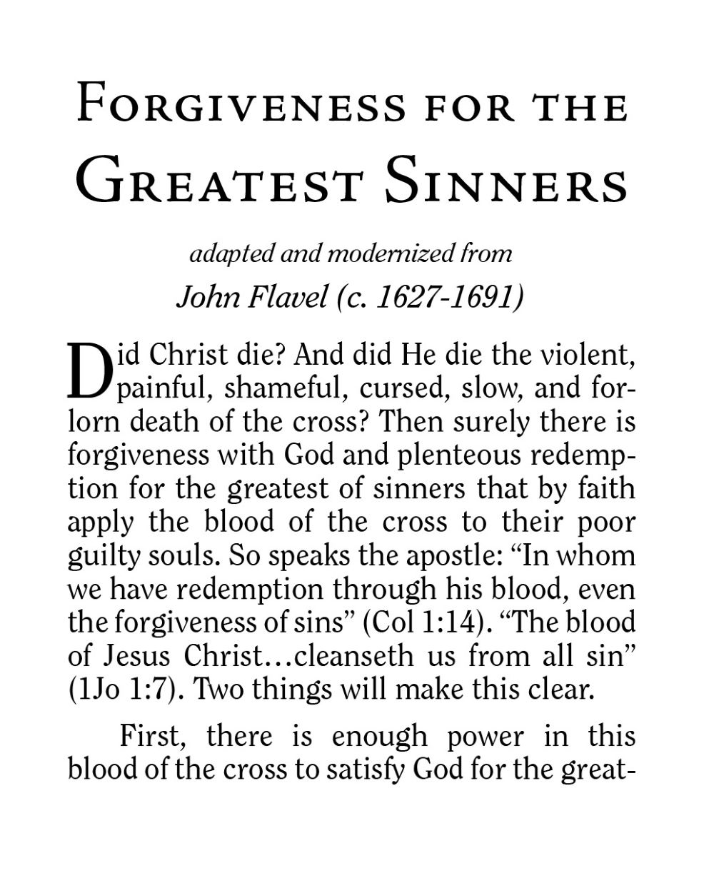 Cover of Forgiveness for the Greatest Sinners
