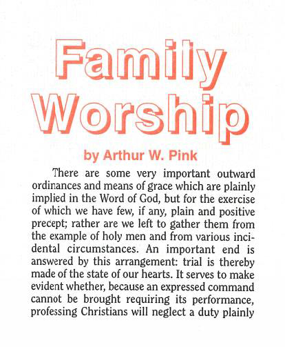 Cover of Family Worship
