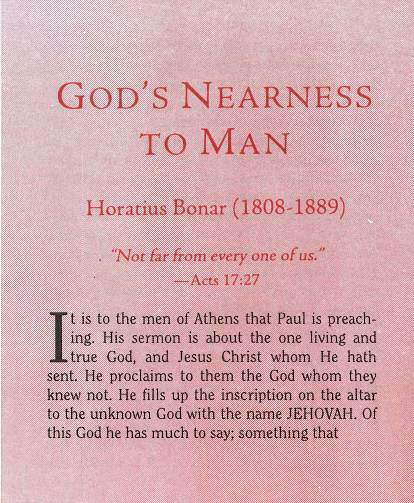 Cover of God's Nearness to Man