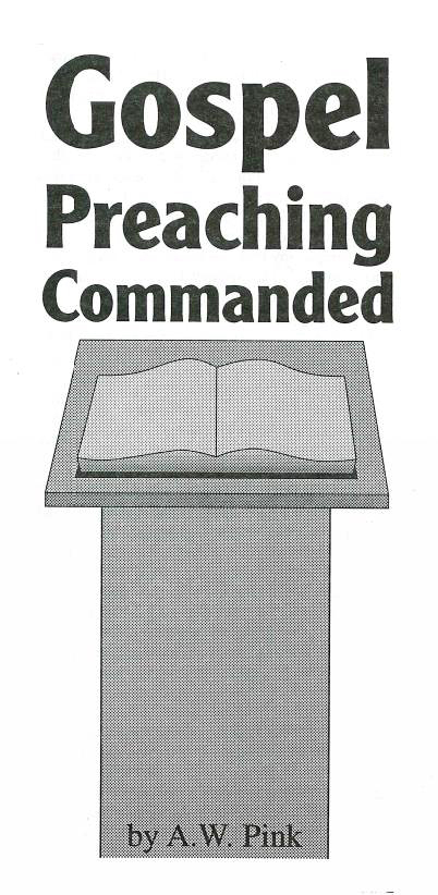 Cover of Gospel Preaching Commanded