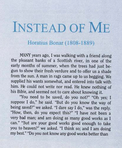 Cover of Instead of Me