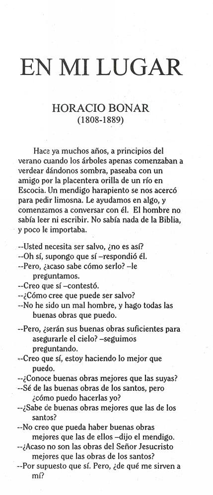 Cover of En mi lugar
