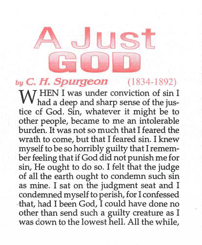 Cover of Just God, A
