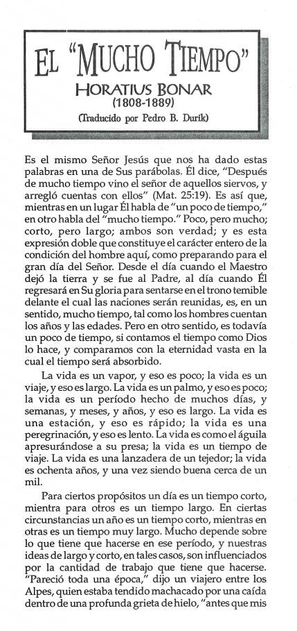 Cover of El mucho tiempo