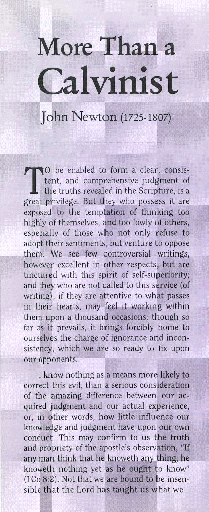Cover of More Than a Calvinist