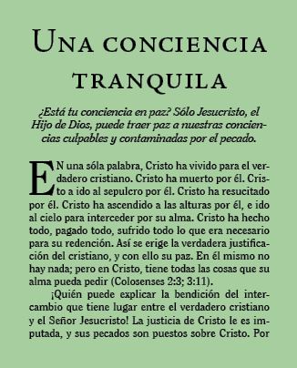 Cover of Una conciencia tranquila