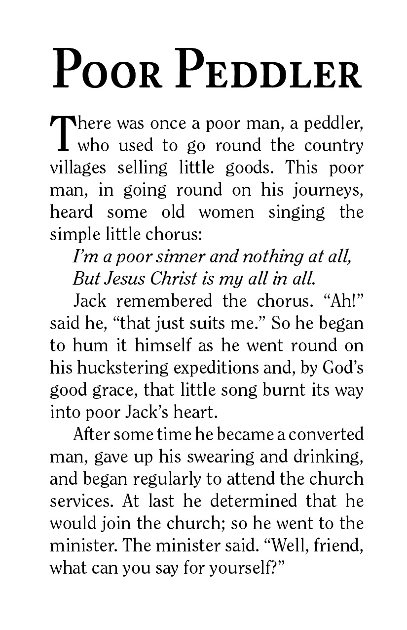 Cover of Poor Peddler