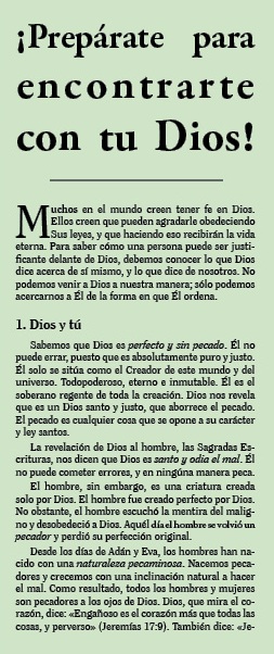 Cover of ¡Prepárate para encontrarte con tu Dios!