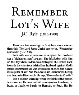 Cover of Remember Lot's Wife