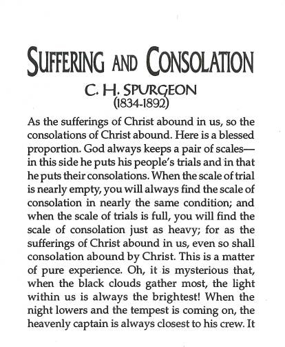 Cover of Suffering and Consolation