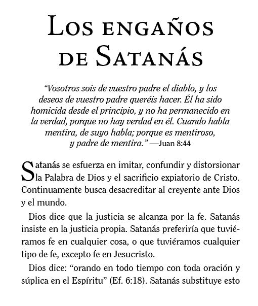 Cover of Los engaños de Satanás