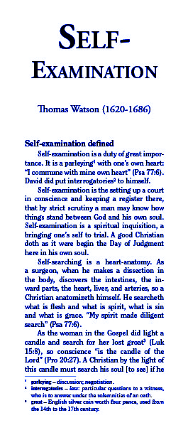 Cover of Self-Examination