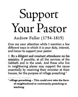 Cover of Support Your Pastor
