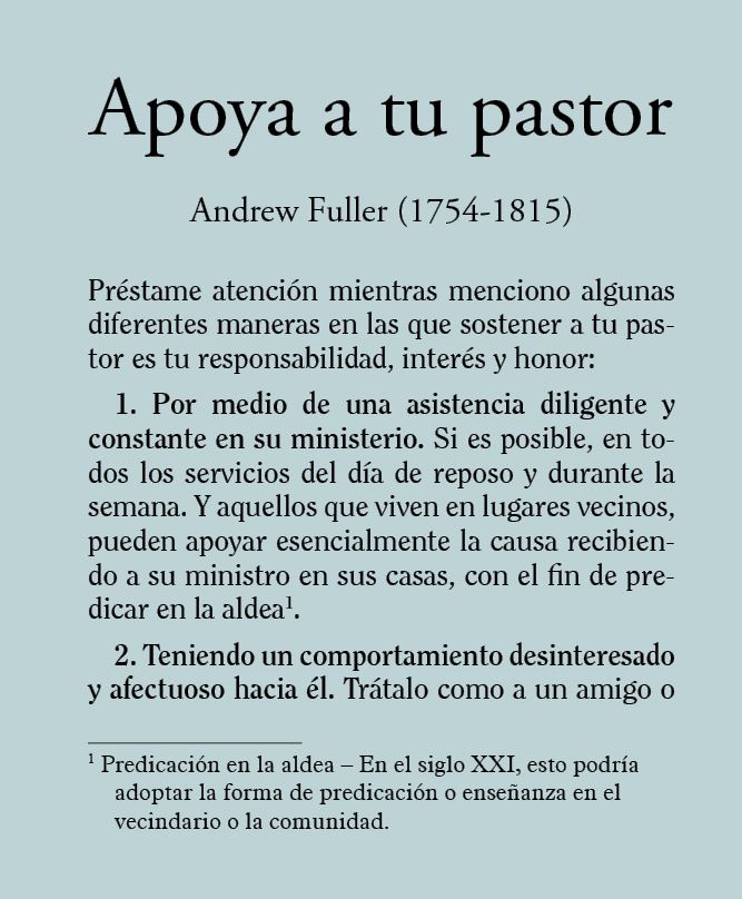 Cover of Apoya a tu pastor