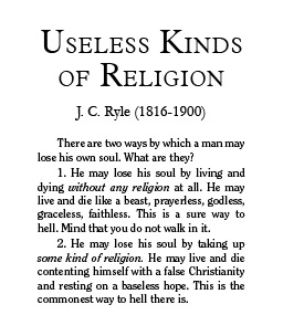 Cover of Useless Kinds of Religion