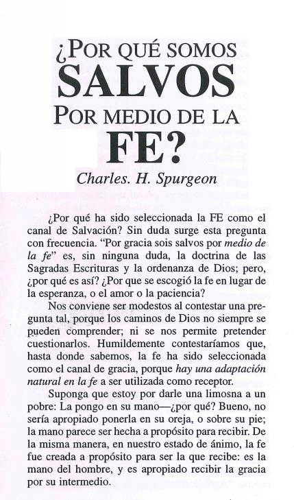 Cover of ¿Por qué somos salvos por medio de la fe?