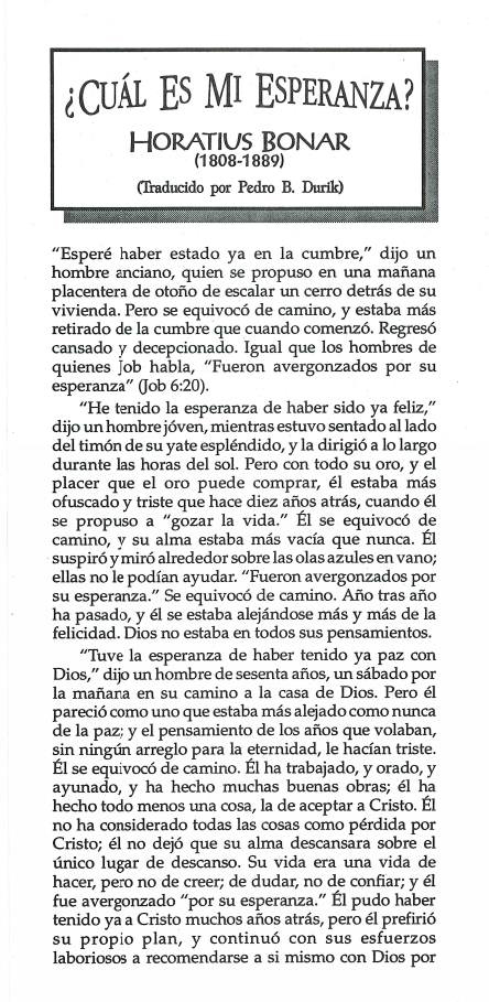 Cover of ¿Cuál es mi esperanza?