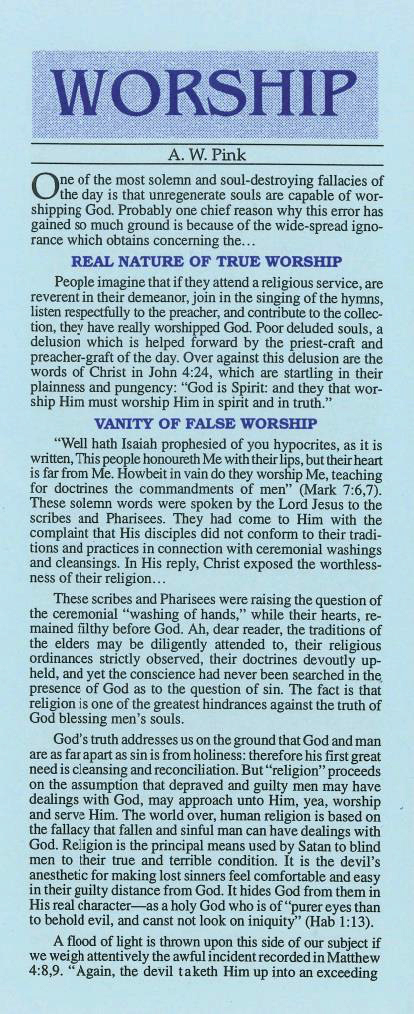 Cover of Worship