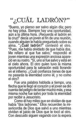 Cover of ¿Cuál ladrón?
