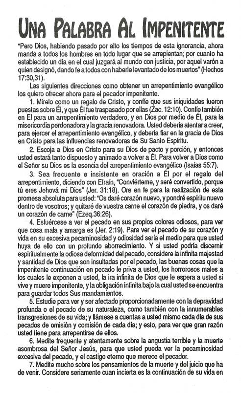 Cover of Una Palabra Al Impenitente