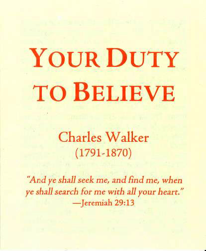 Cover of Your Duty to Believe