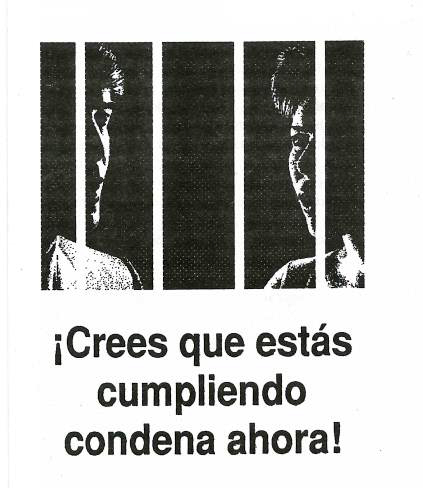 Cover of ¡Crees que estás cumpliendo condena ahora!
